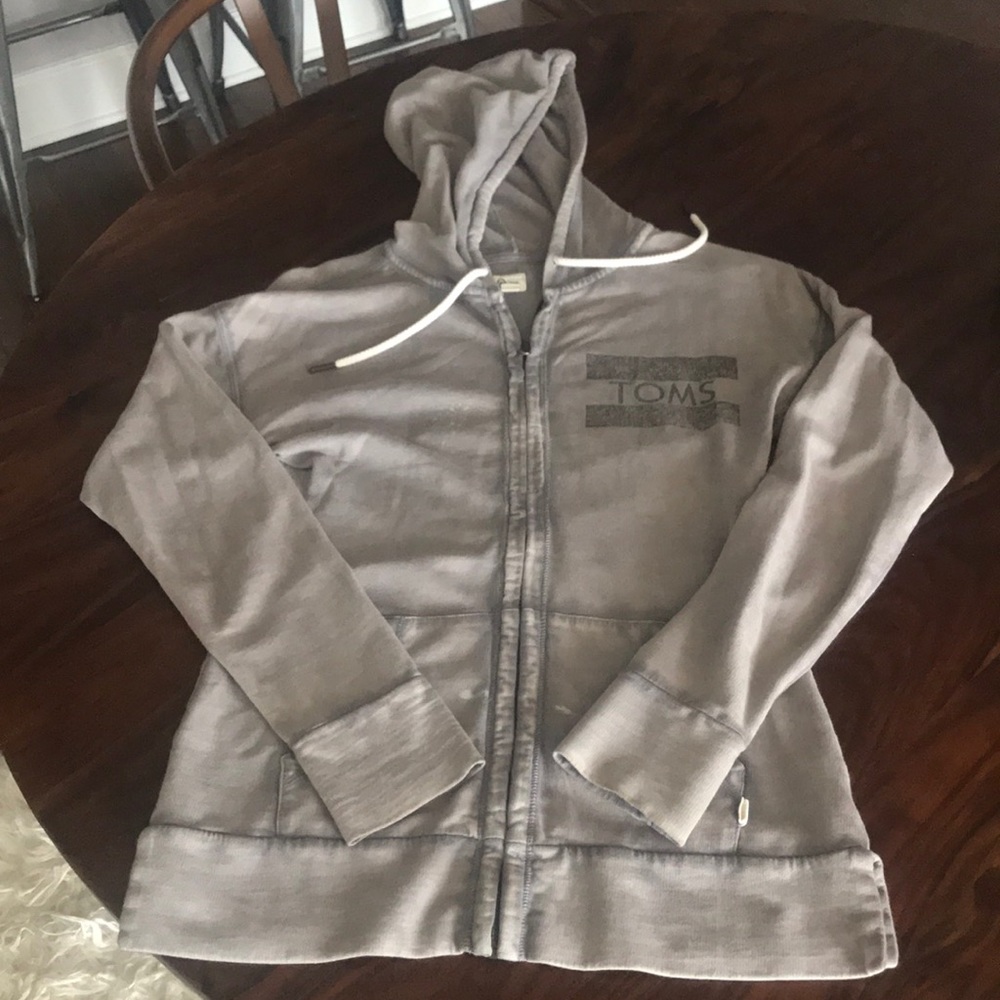TOMS sweatshirt + hoodie BUNDLE EUC